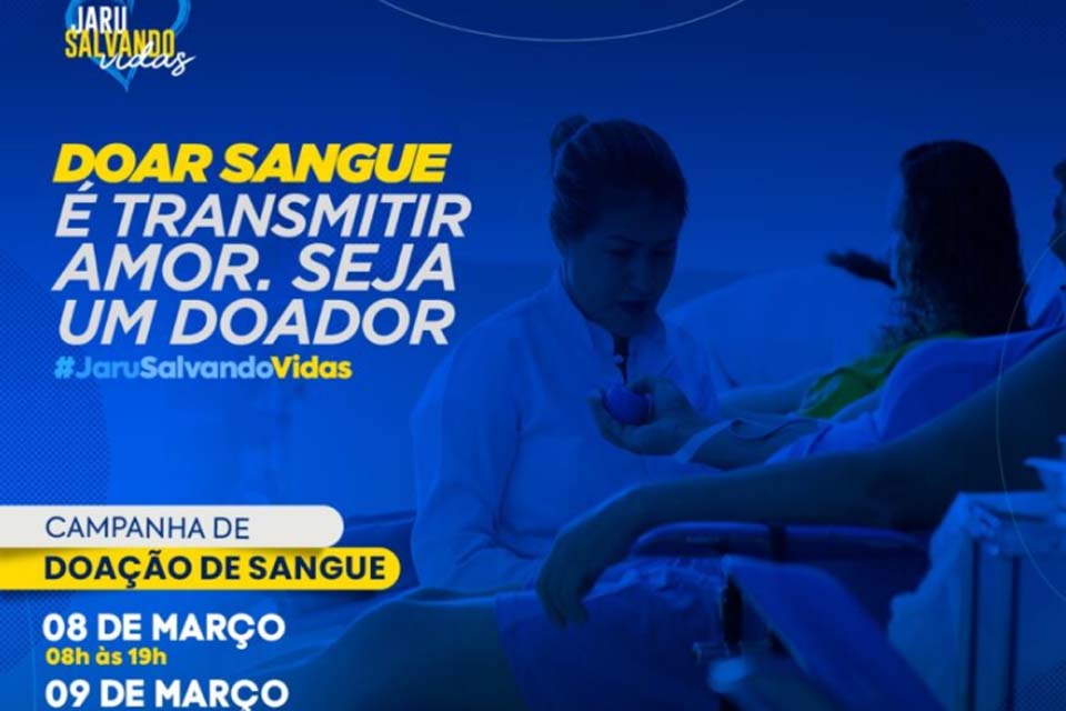 8ª edição da Campanha Jaru Salvando Vidas acontece neste sábado na unidade do Senac