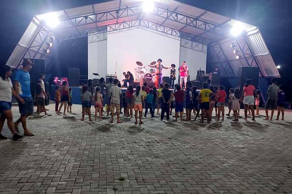 Secretaria Municipal de Esportes Lazer e Turismo realiza Rua de Lazer no distrito Tarilândia