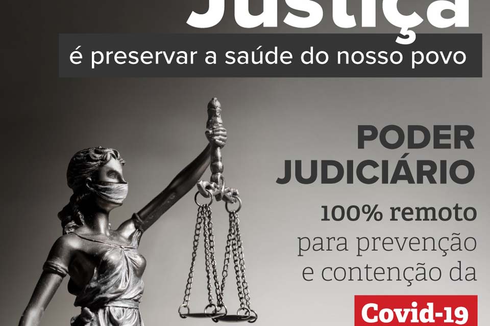 Campanha nas redes sociais divulga trabalho do Judiciário estadual durante pandemia do coronavírus