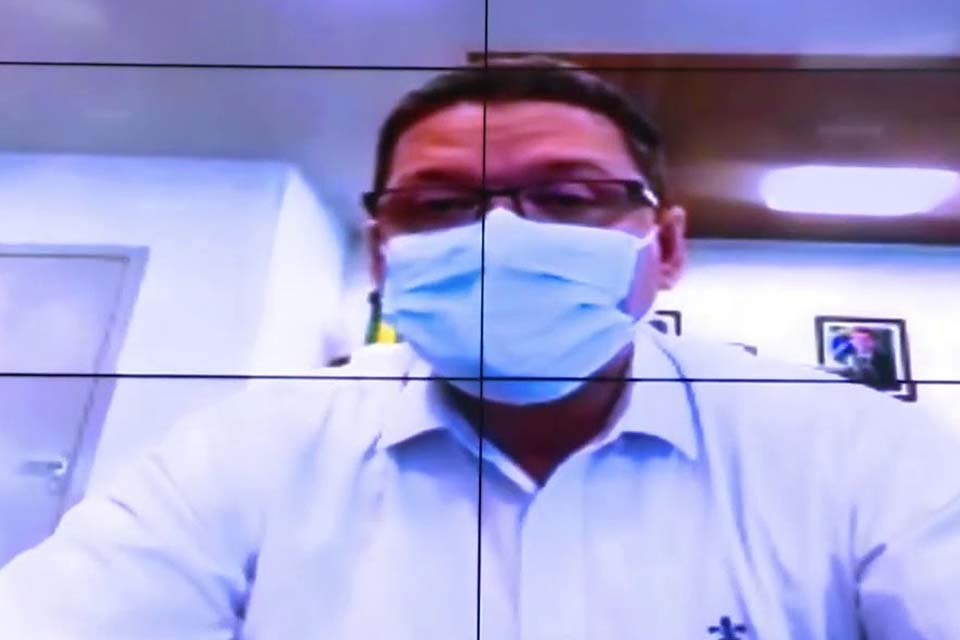 Em videoconferência, governador, secretários e deputados pontuam estratégias e somam no objetivo de não fechar comércio