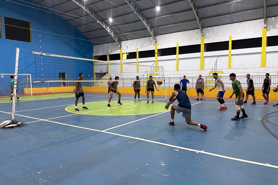Times de voleibol da capital realizam últimos ajustes para a disputa dos Jogos Intermunicipais 