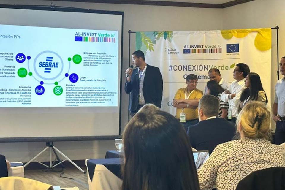 Projeto do Sebrae-RO é selecionado pelo programa AL-INVEST Verde e receberá 300 mil euros em investimento