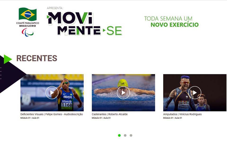 Plataforma virtual incentiva pessoas com deficiência a se exercitarem