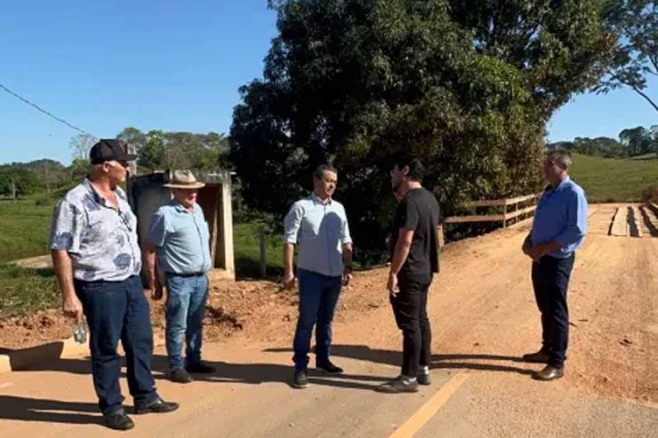 Distrito de Novo Paraíso (Canelinha) será contemplado com uma ponte de concreto