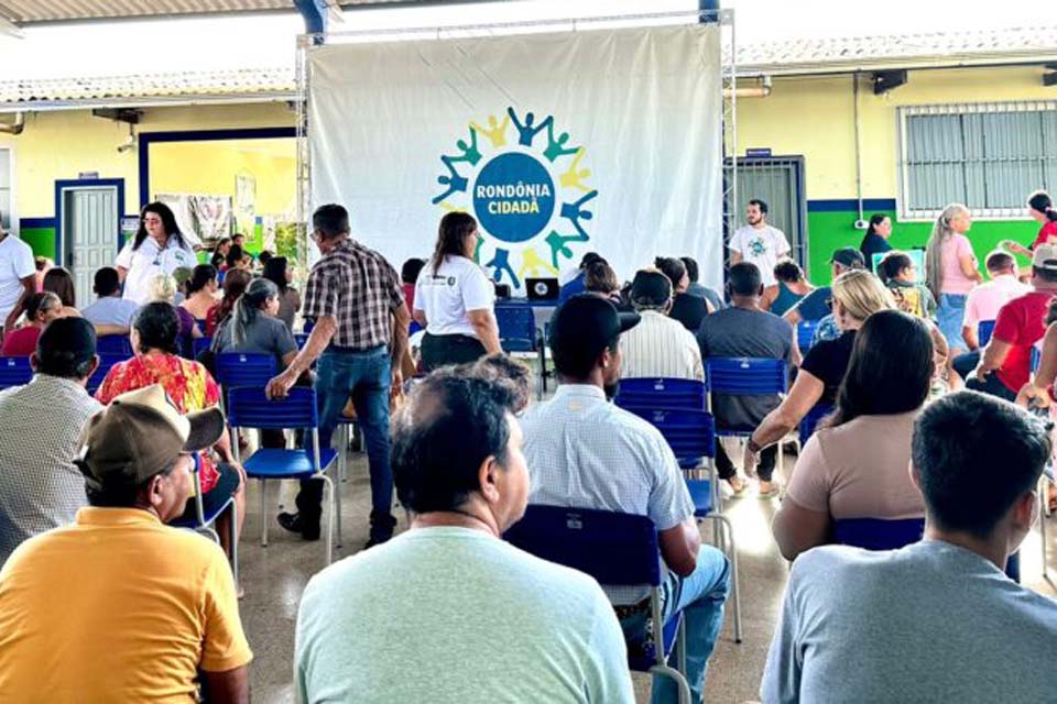 Programa “Rondônia Cidadã” atende neste sábado e domingo moradores do município de Rio Crespo