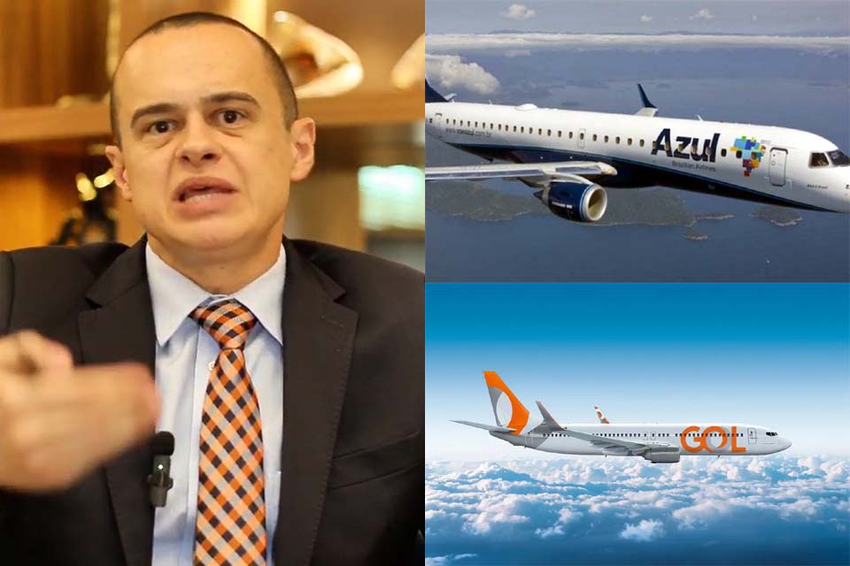 Ao comentar crise em Rondônia, advogado diz que empresas aéreas cancelaram mais de 5 mil voos em três meses; 74% são da Azul