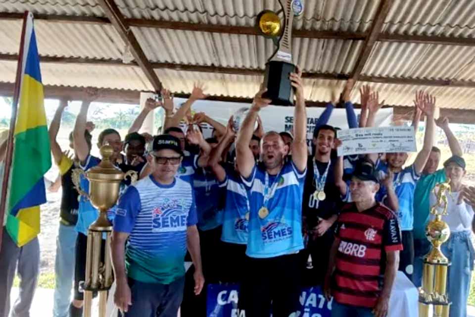 Km 13 vence Linha 100 nos pênaltis e conquistou o título do Campeonato Rural