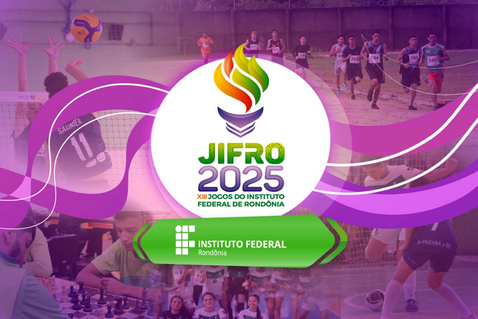  XIII Jogos do IFRO reúnem 700 estudantes entre os dias 27 e 31 de outubro