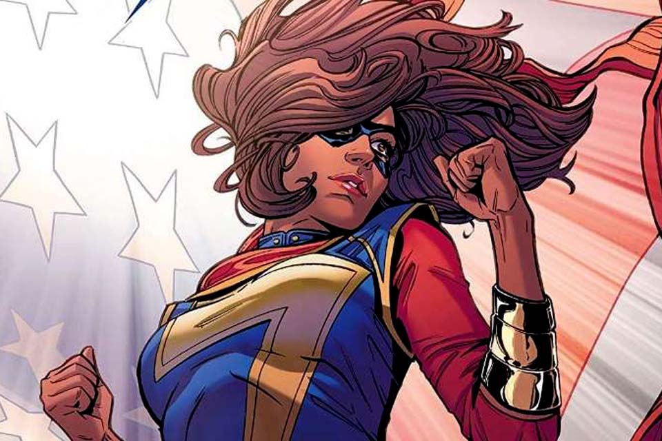 Marvel pretende usar Capitã Marvel para introduzir primeira heroína muçulmana