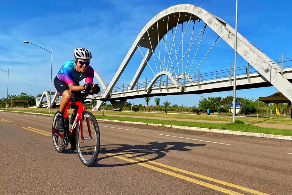 Ciclista rondoniense encara estreia no Ironman em Florianópolis