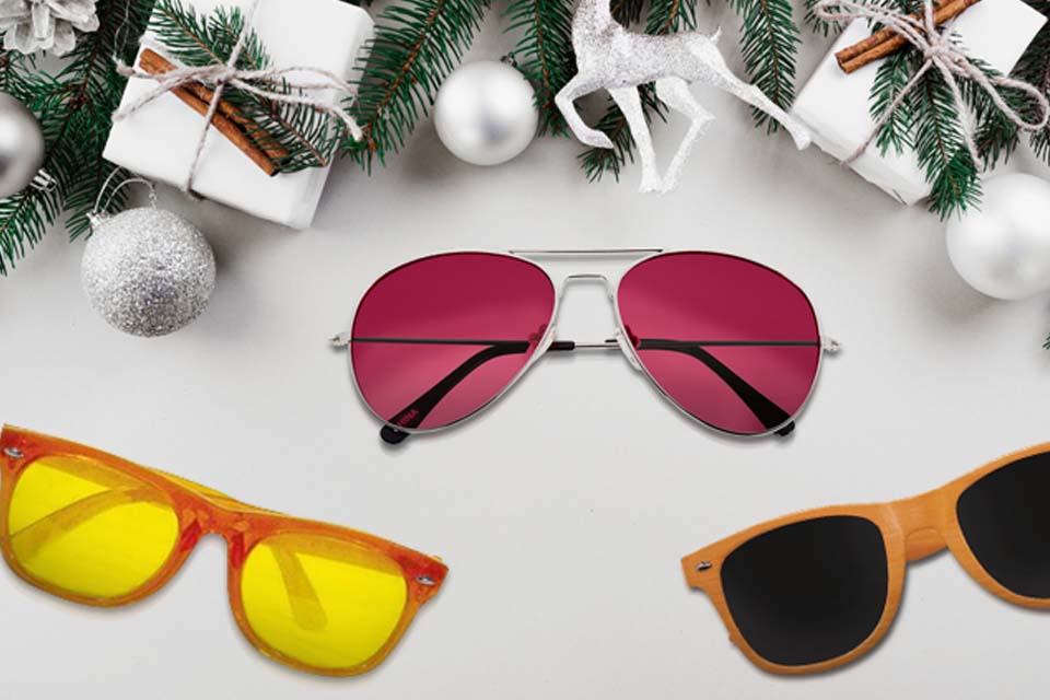 Óculos de sol são o presente perfeito neste Natal