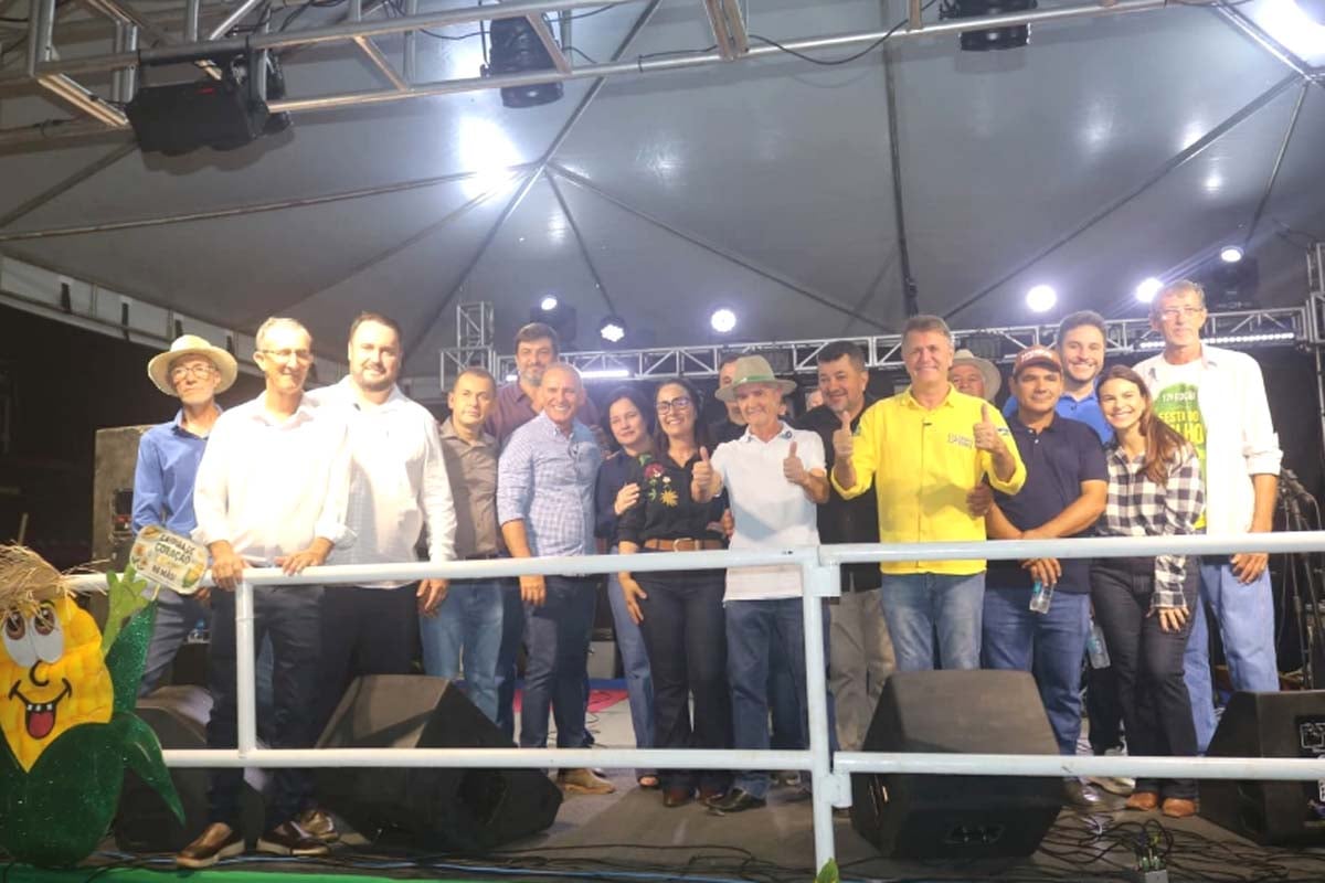 Deputado Luizinho Goebel destaca união e fortalecimento da cultura durante a 17ª Festa do Milho em Cabixi