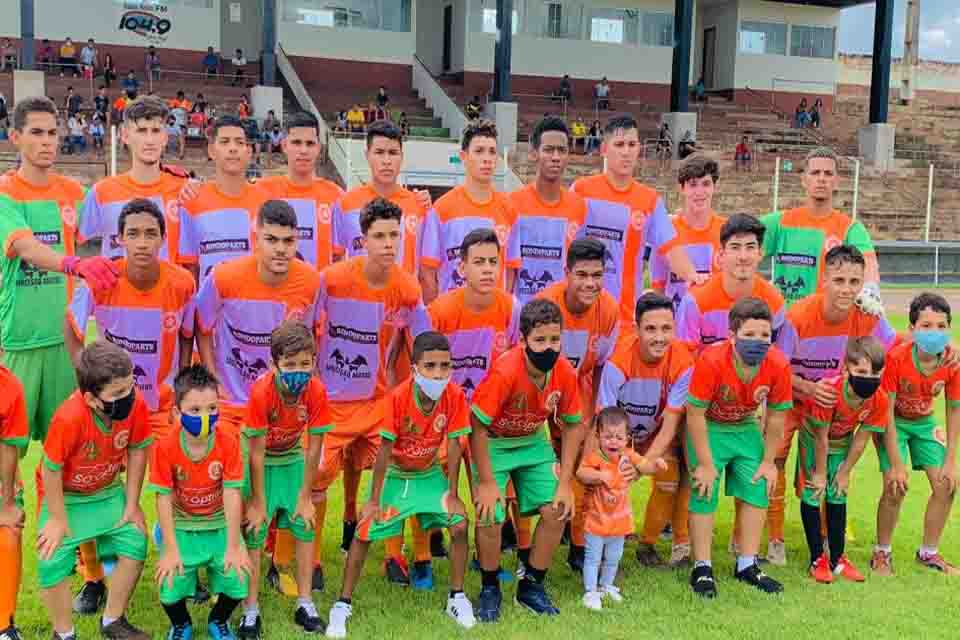 Guaporé supera o Vilhenense e mantém a liderança do grupo B do Sub-17