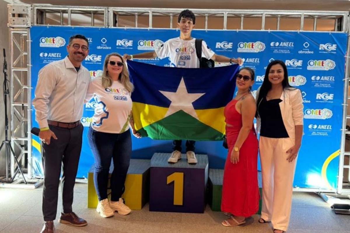 De medalhista de prata a campeão: estudante de Porto Velho inspira nova geração para a Olimpíada Nacional 