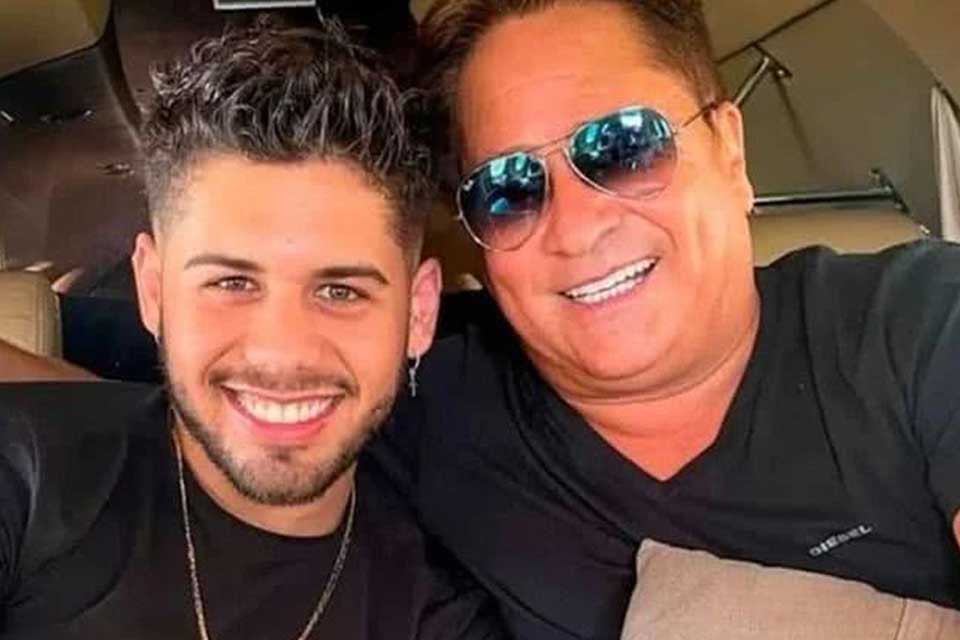 Zé Felipe revela “ameaça” de Leonardo antes de show: “Não precisa me chamar de pai”