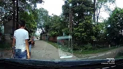 Bezerro solto em estrada provoca acidente com motociclista  