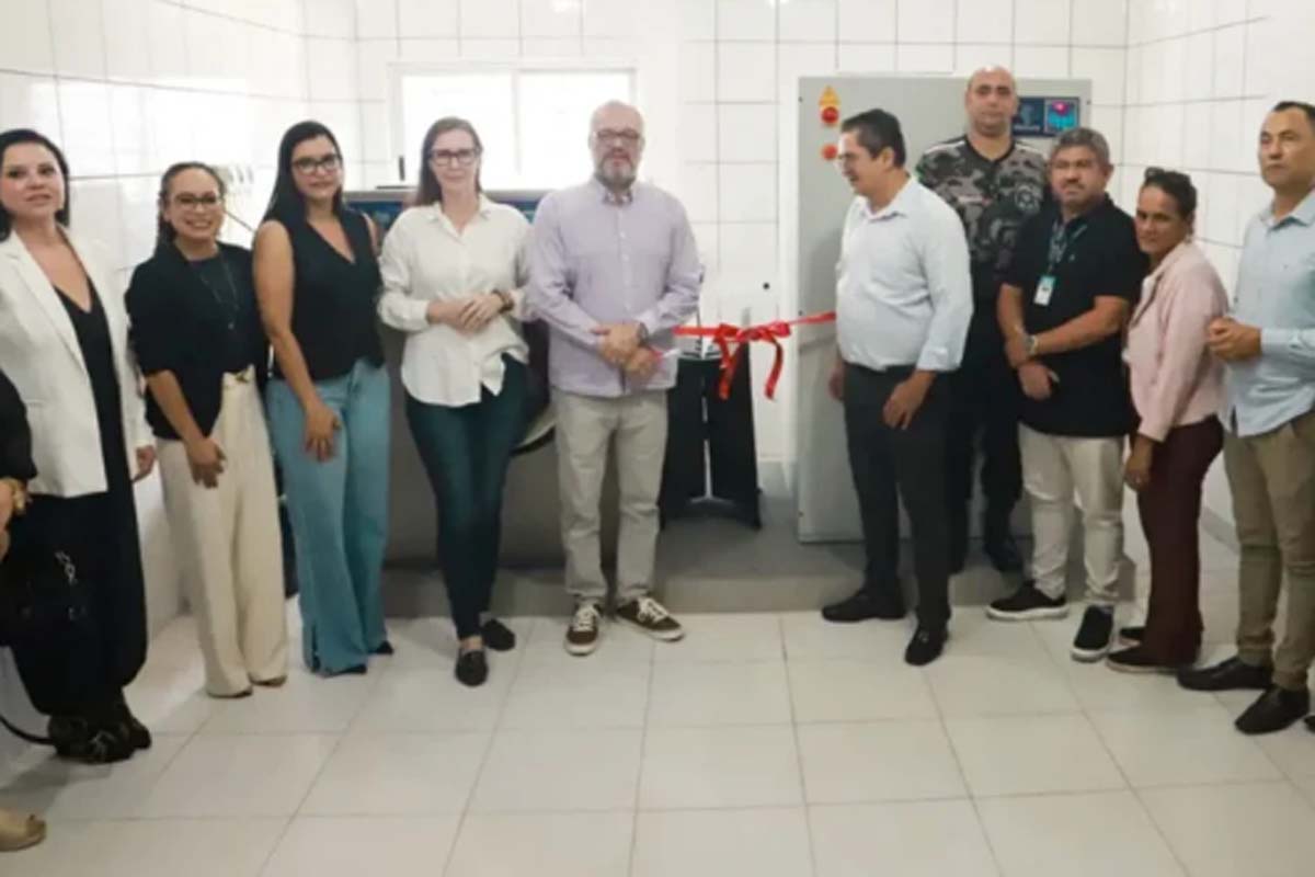 Lavanderia industrial é entregue e amplia oportunidades por meio do trabalho no sistema prisional, em Porto Velho