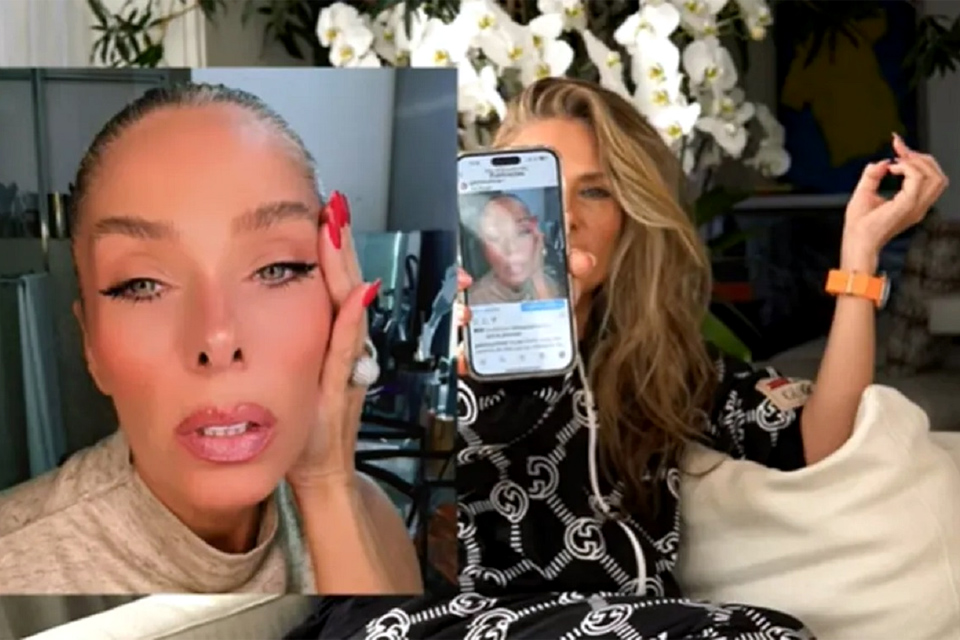 Adriane Galisteu rebate críticas sobre sua aparência: 'Vontade de mandar tomar no **'