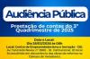 Prefeitura realiza Audiência Pública de Prestação de Contas – 3º Quadrimestre de 2025
