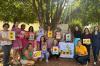Centro de Atenção Psicossocial de Jaru realiza oficina de pintura ao ar livre