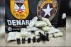 Denarc e Receita Federal apreende 12 quilos de skunk e pistola em Ji-Paraná