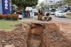 Prefeitua realiza obra de drenagem que eliminará acúmulo de água na Avenida Sete de Setembro