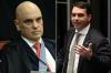 Moraes autoriza Flávio Bolsonaro a retomar visitas ao pai e mantém restrição a manifestações eleitorais