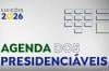 Confira a agenda dos presidenciáveis neste fim de semana (29 e 30)