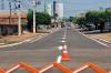 Autarquia Municipal de Trânsito e Transportes -AMT conclui sinalização horizontal da avenida Aracaju
