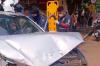 Acidente entre quatro veículos deixa mulher ferida em Porto Velho