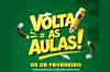 Prefeitura informa que retorno das aulas nas esscolas e creches ocorrem no próximo dia 5