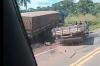 Colisão frontal entre carreta e caminhão deixa dois mortos na BR-364