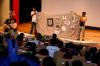 Mostra audiovisual de vídeos, fotos e desenhos indígenas encerra a programação da 2ª Maloca Estudantil, no Teatro Guaporé