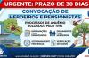 SINDSEF-RO convoca Beneficiários e Herdeiros para Regularização Urgente em Processos de Anuênio