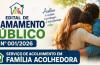 Prefeitura informa que estão abertas as inscrições para o Serviço de Acolhimento em Família Acolhedora