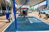 Autarquia Municipal de Trânsito e Transportes começa a demarcar espaços em estacionamentos de táxis