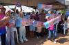 Ieda Chaves participa de mega adesivaço em Porto Velho e conversa com populares