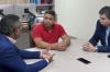 Presidente do SINDSEF-RO realiza visita institucional ao SINJUR para debater fortalecimento sindical e articulação política