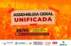 SINTERO: Entidades sindicais convocam trabalhadoras e trabalhadores para Assembleia Geral Unificada