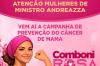 Sábado (14) é dia de prevenção ao câncer de mama em Ministro Andreazza