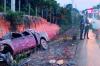 Capotamento deixa ferido na estrada da penal em Porto Velho