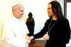 Papa Leão XIV se reúne com líder da oposição da Venezuela, María Corina Machado, no Vaticano