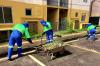 Semana termina com equipes de limpeza em diferentes pontos de Porto Velho
