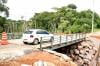 Prefeitura reconstrói ponte do Bate-Estaca e restabelece acesso na Estrada do Santo Antônio