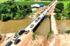 Prefeitura de Rolim de Moura inaugura ponte de concreto na Linha 200, km 4, lado norte