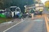Vítimas do acidente na BR-737 são veladas em Imbituva (PR)