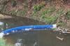 Primeira ecobarreira de Porto Velho completa quase um mês e registra retirada de resíduos do igarapé Belmont