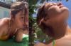 Sophie Charlotte renova o bronzeado em dia de sol
