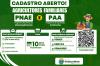 Prefeitura realiza cadastramento prévio de agricultores familiares para programas de aquisição de alimentos