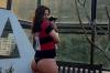 Carol Castro posa de calcinha e declara torcida pelo Flamengo